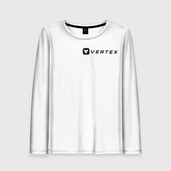 Лонгслив женский Vertex classic white, цвет: 3D-принт