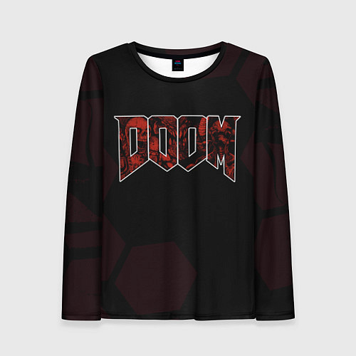Женский лонгслив Doom mick gordon / 3D-принт – фото 1