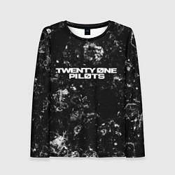 Женский лонгслив Twenty One Pilots black ice