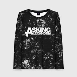 Женский лонгслив Asking Alexandria black ice