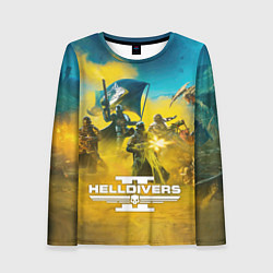 Лонгслив женский Helldivers 2: Confrontation, цвет: 3D-принт