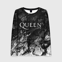 Женский лонгслив Queen black graphite