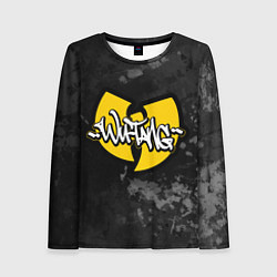 Женский лонгслив Wu tang clan logo