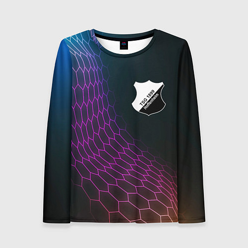 Женский лонгслив Hoffenheim футбольная сетка / 3D-принт – фото 1