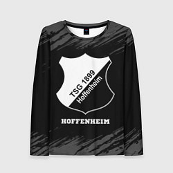 Женский лонгслив Hoffenheim sport на темном фоне