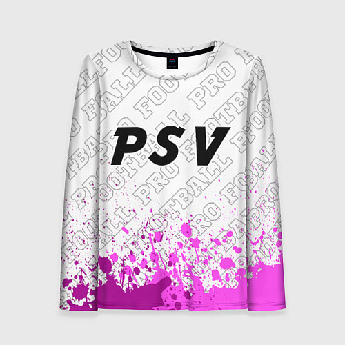 Женский лонгслив PSV pro football посередине / 3D-принт – фото 1