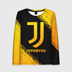 Женский лонгслив Juventus - gold gradient