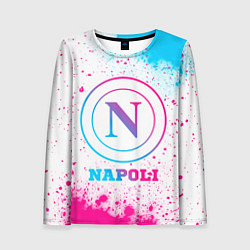 Женский лонгслив Napoli neon gradient style