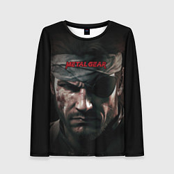 Женский лонгслив Metal gear Venom Snake