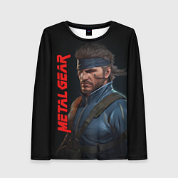 Женский лонгслив Venom Snake Metal gear game