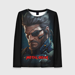 Женский лонгслив Веном Снейк из игры Metal gear