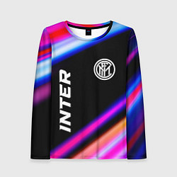 Женский лонгслив Inter speed game lights