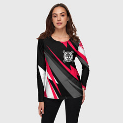 Лонгслив женский One Piece electro lines, цвет: 3D-принт — фото 2