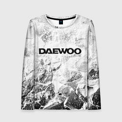 Женский лонгслив Daewoo white graphite