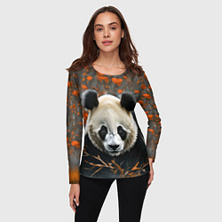 Лонгслив женский Большой панда, цвет: 3D-принт — фото 2