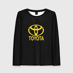 Лонгслив женский Toyota yellow, цвет: 3D-принт