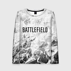 Женский лонгслив Battlefield white graphite