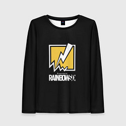 Лонгслив женский Rainbow six game steel ubisoft, цвет: 3D-принт