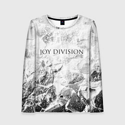 Женский лонгслив Joy Division white graphite