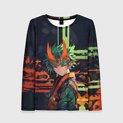 Лонгслив женский Юный Они, цвет: 3D-принт