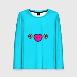 Лонгслив женский BT21-Mang, цвет: 3D-принт