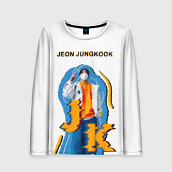 Лонгслив женский BTS Jeon Jungkook, цвет: 3D-принт