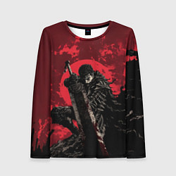 Лонгслив женский Берсерк с большим мечом, цвет: 3D-принт