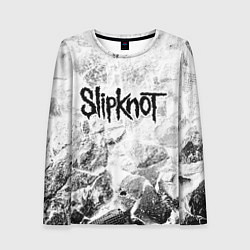 Женский лонгслив Slipknot white graphite