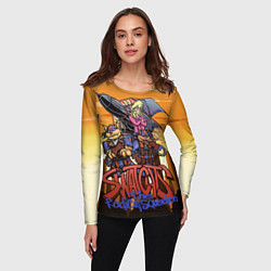 Лонгслив женский SWAT Kats: The Radical Squadron, цвет: 3D-принт — фото 2