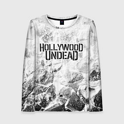 Женский лонгслив Hollywood Undead white graphite