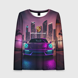 Женский лонгслив Porshe big city