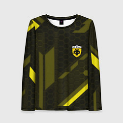 Женский лонгслив AEK fc geometry