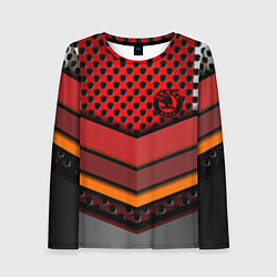 Женский лонгслив Skoda metal steel