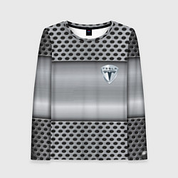 Женский лонгслив Tesla металлическая сетка