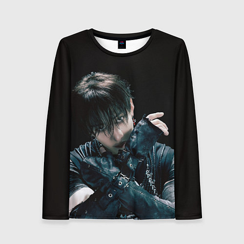 Женский лонгслив Stray Kids Bang Chan Giant concept / 3D-принт – фото 1