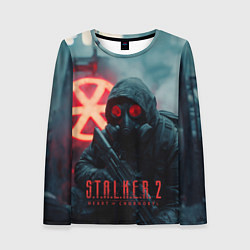 Женский лонгслив Stalker 2 зараженная зона
