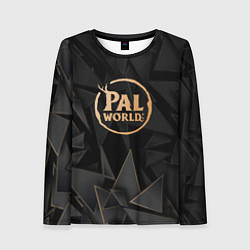 Женский лонгслив Palworld golden poly