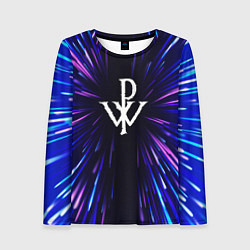 Лонгслив женский Powerwolf neon energy, цвет: 3D-принт