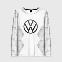 Женский лонгслив Volkswagen white poly