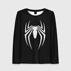 Лонгслив женский Black SpiderMan, цвет: 3D-принт