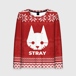 Женский лонгслив Новогодний Stray