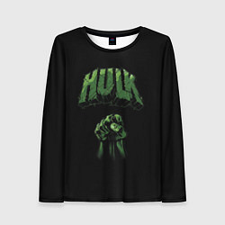Женский лонгслив Hulk punch