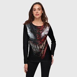 Лонгслив женский Веном и Карнаж, цвет: 3D-принт — фото 2