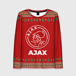 Лонгслив женский Ajax new year, цвет: 3D-принт