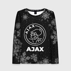 Женский лонгслив Снежный Ajax