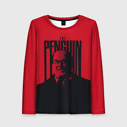 Лонгслив женский Освальд Кобб Пингвин, цвет: 3D-принт