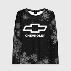 Женский лонгслив Снежный Chevrolet