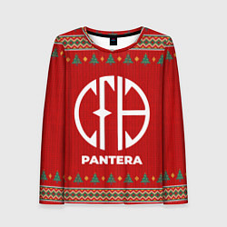 Женский лонгслив Pantera new year