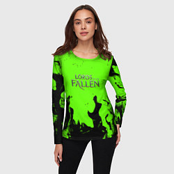 Лонгслив женский Lord of the fallen flame, цвет: 3D-принт — фото 2