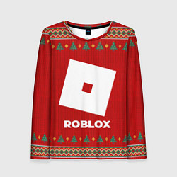 Женский лонгслив Roblox new year